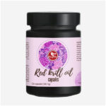 Red-krill-oil-kapsule-na-steklenem-kozarcu