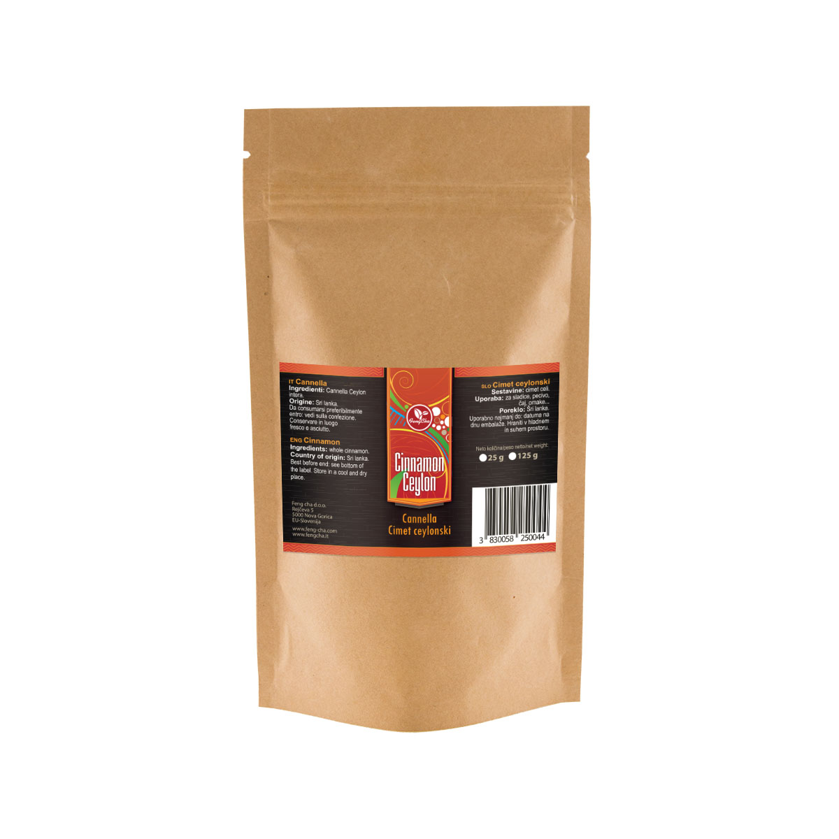Cannella di Ceylon in polvere 250 g BIO